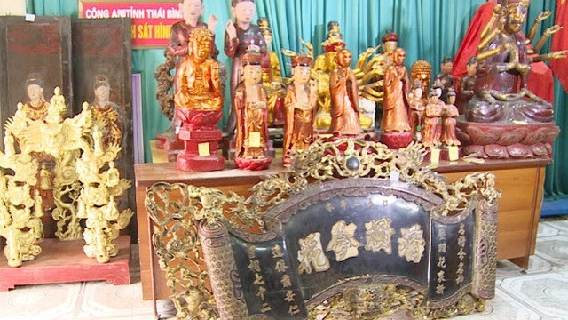 Nhiều đình, chùa ở Bình Giang bị trộm cắp